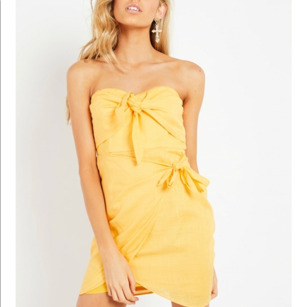 Yellow peppermayo dress